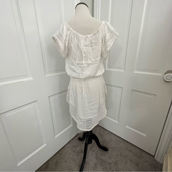 NEW Victoria Secret Cover-Up WHITE for bikini one piece swimsuit coverup Small - Picture 4 of 6